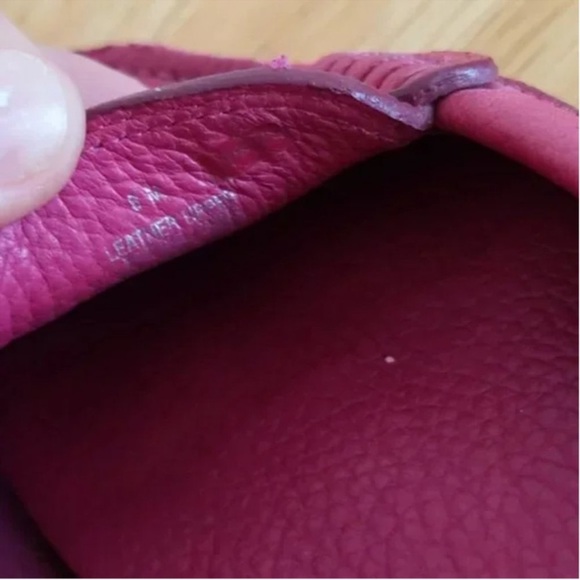 Authentic- Tory Burch dark pink flat comfortable shoes - Picture 4 of 15